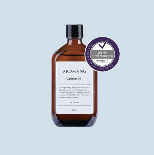 Calming facial oil